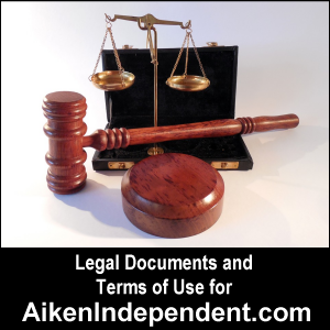 Legal Documents and Terms of Use for AikenIndependent.com